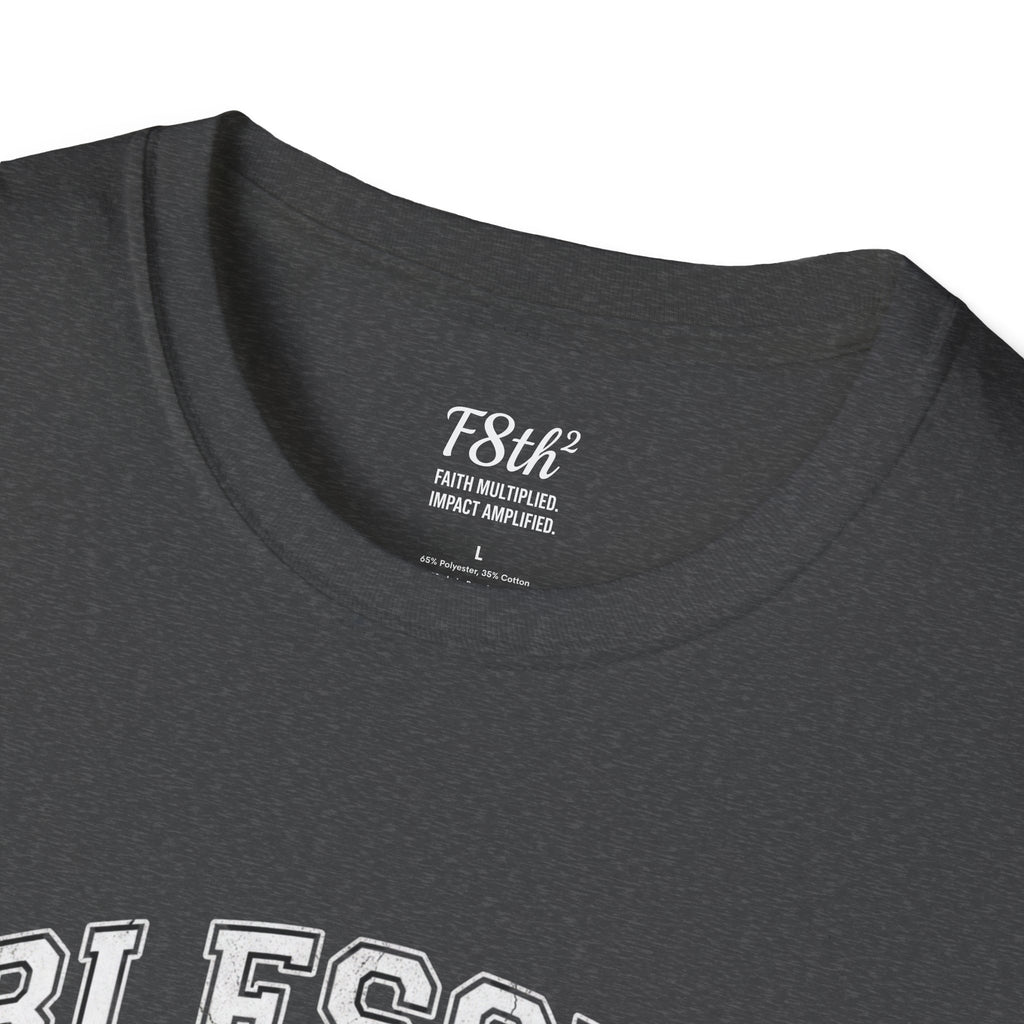Blessed University T-Shirt — Vintage Collegiate Faith Tee (Est. 2025)
