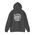 Blessed University Hoodie — 'Blessed University' Graphic College-Style Pullover