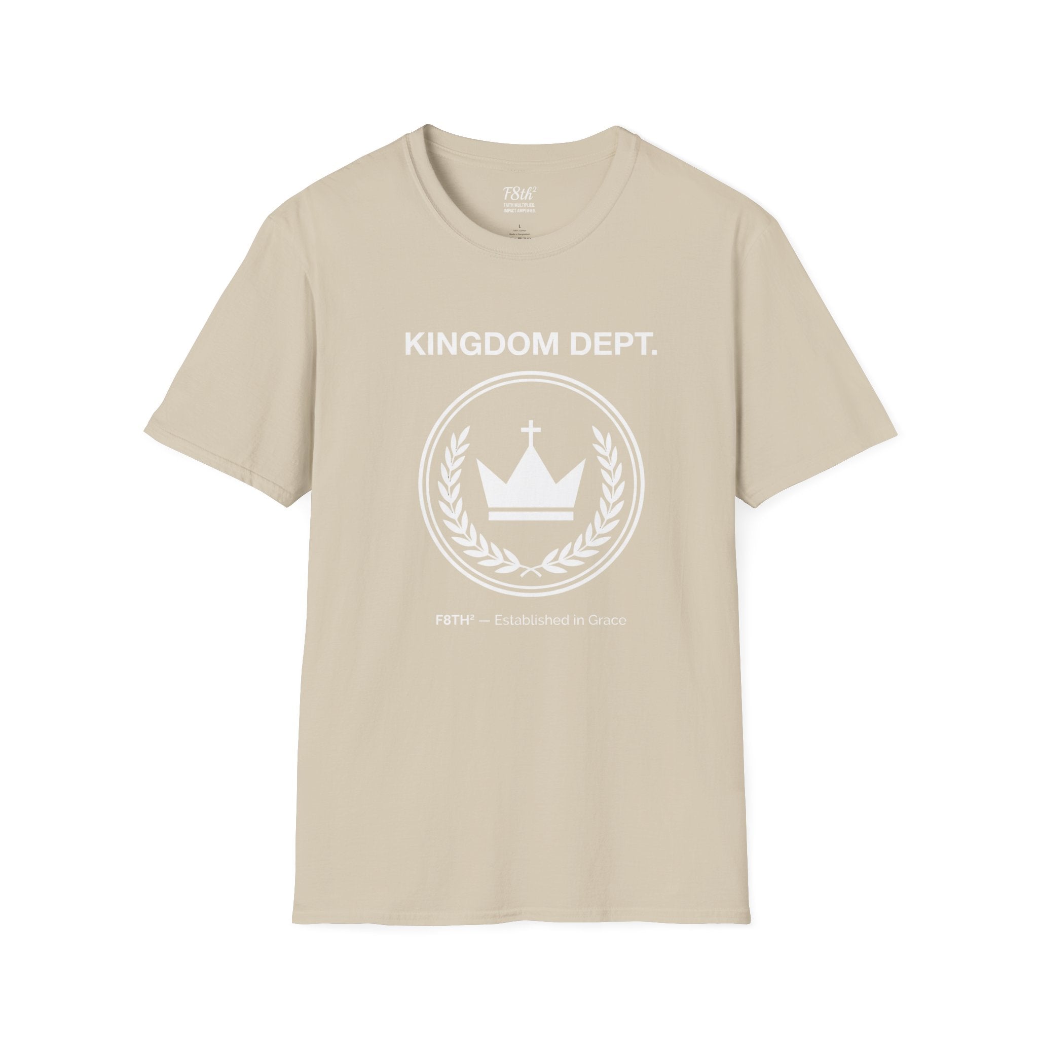 Kingdom Dept. Crown T-Shirt — Christian Faith Graphic Tee