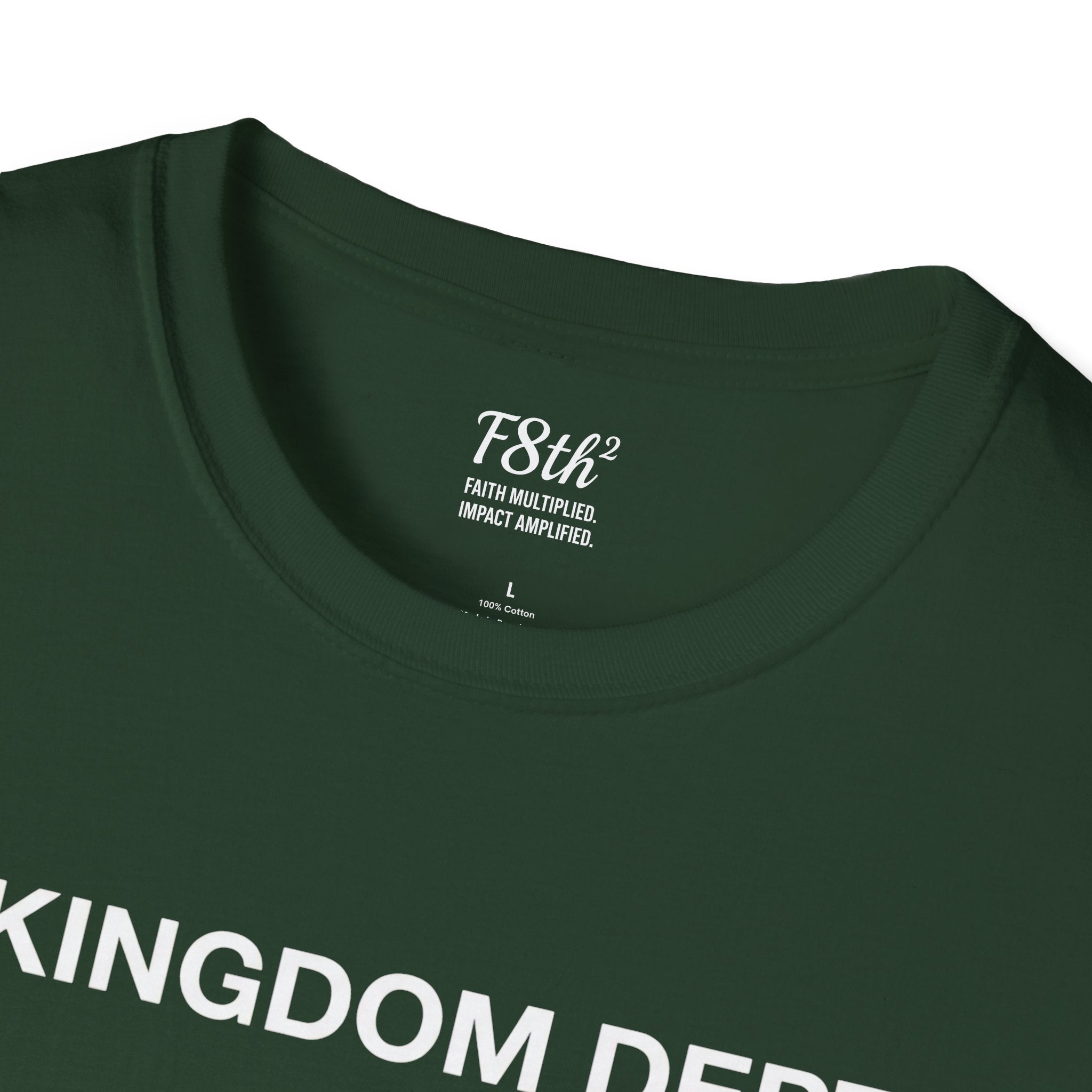 Kingdom Dept. Crown T-Shirt — Christian Faith Graphic Tee