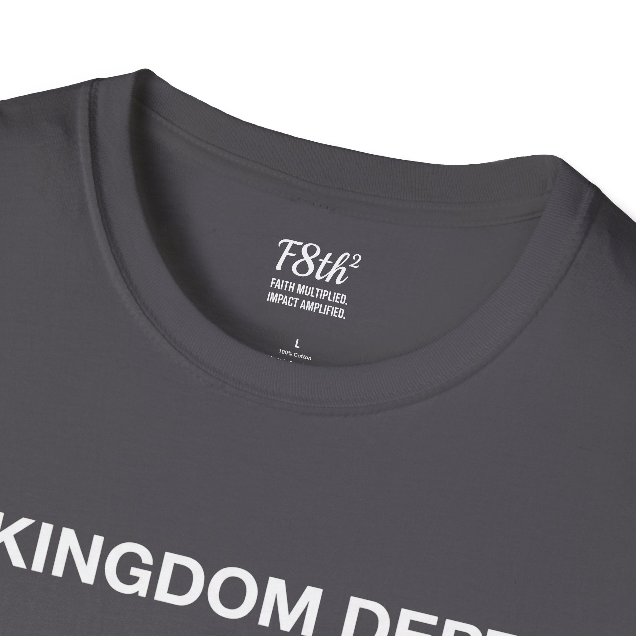 Kingdom Dept. Crown T-Shirt — Christian Faith Graphic Tee