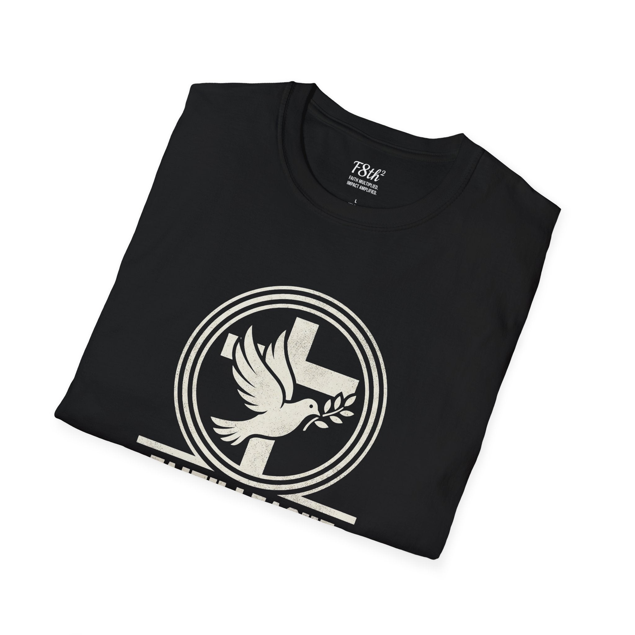 Faith League T-Shirt — Dove & Cross Christian Graphic Tee